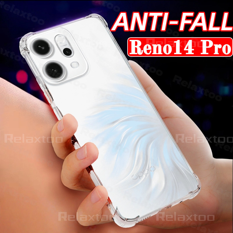 Reno14 Pro 14F 5G Vỏ Trong Suốt Cho OPPO Reno14 Reno 14 Pro F 14F 14Pro Reno14F Reno14Pro 5G Vỏ Điện