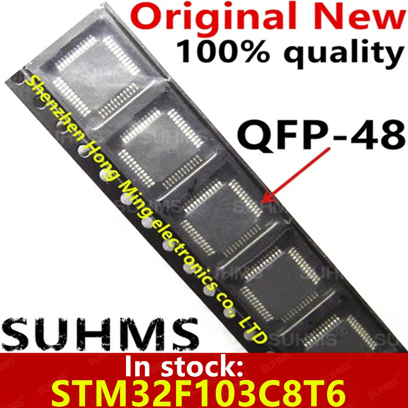 (10 chiếc) Chipset STM32F103C8T6 STM32F 103C8T6 QFP-48 mới 100%