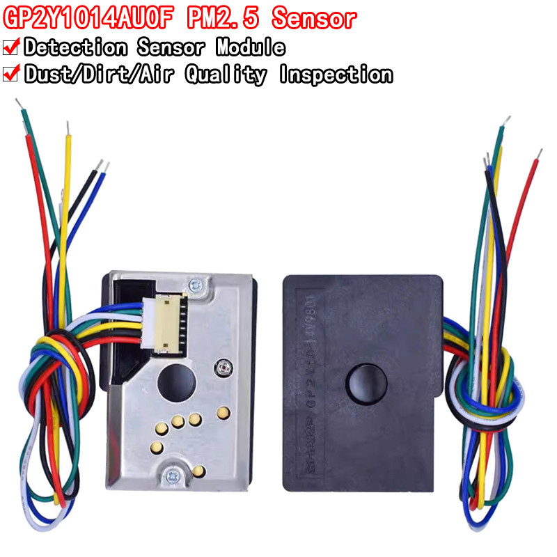 Cảm biến bụi quang học nhỏ gọn GP2Y1014AU0F Tương thích GP2Y1010AU0F GP2Y1010AUOF Cảm biến hạt khói 