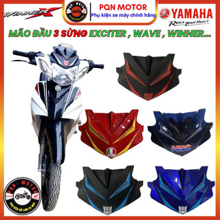 Mão 3 Sừng Cao Cấp Gắn Exciter, Wave, Winner, Sirius, Dream – Độ Kiểng Đẹp, Gắn Chuẩn Nhiều Dòng Xe