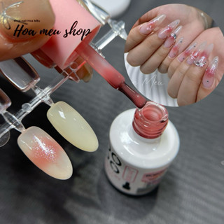  Sơn Thạch Hồng BoBo chuyên tạo Ombre siêu đẹp - Hàng chính hãng   Hiền Anh Nails 