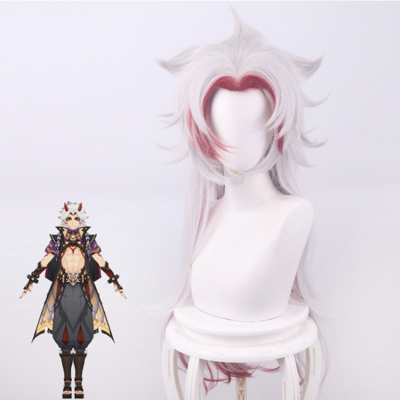 Chúa Shengdahara Vợ Thần Araki Ichido cos Tóc Giả Tóc Thủ Công Ngược Đuôi Tóc Nổi Bật