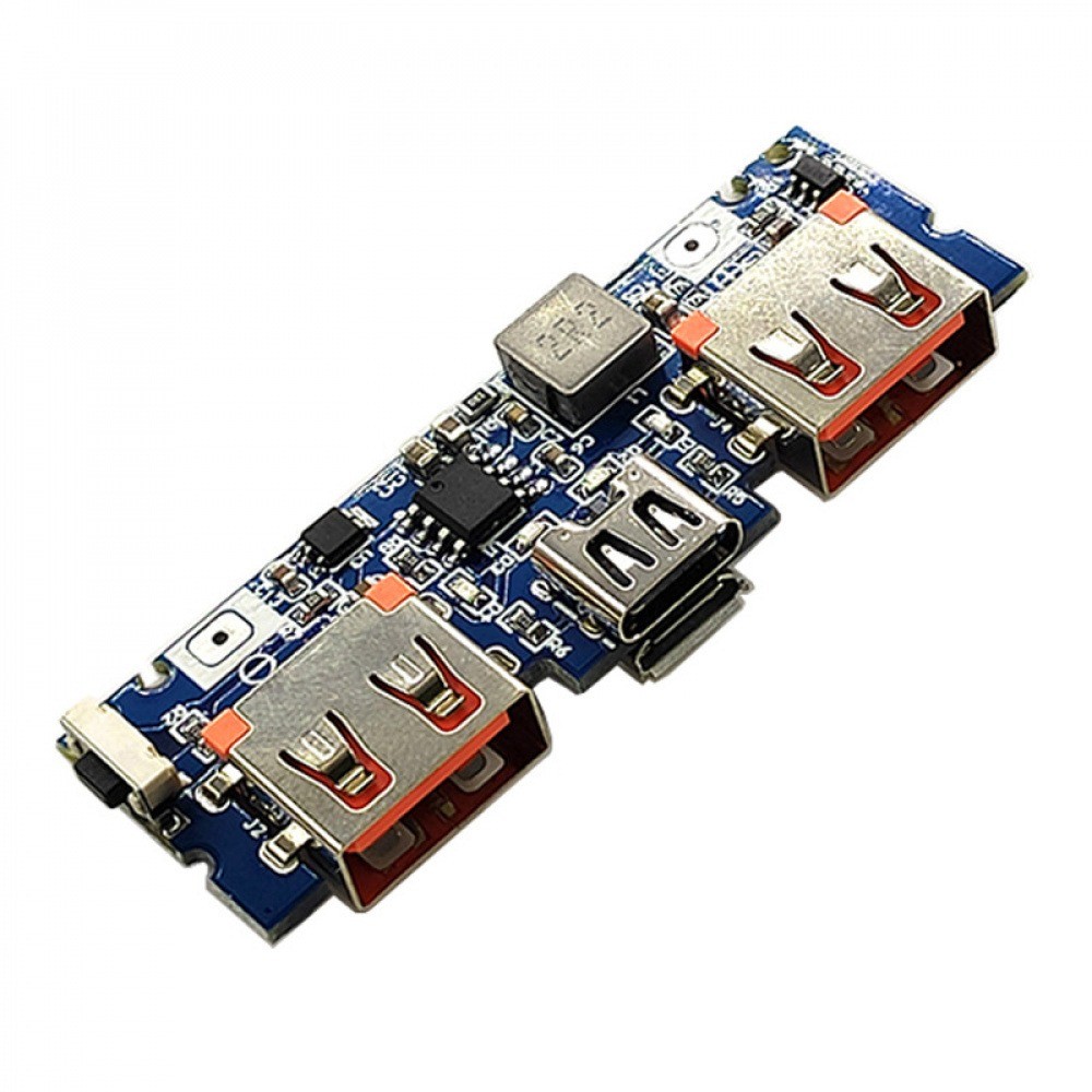 Type-C Power Bank Power Board 5V 2.4A Mobile Power Bank DIY Mainboard Boost Power Module 3.7V Pin Li