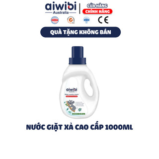 [QUÀ TẶNG] Nước giặt Aiwibi cho bé, bảo vệ vải mềm mại, loại vết bẩn hiệu quả (1000ml)