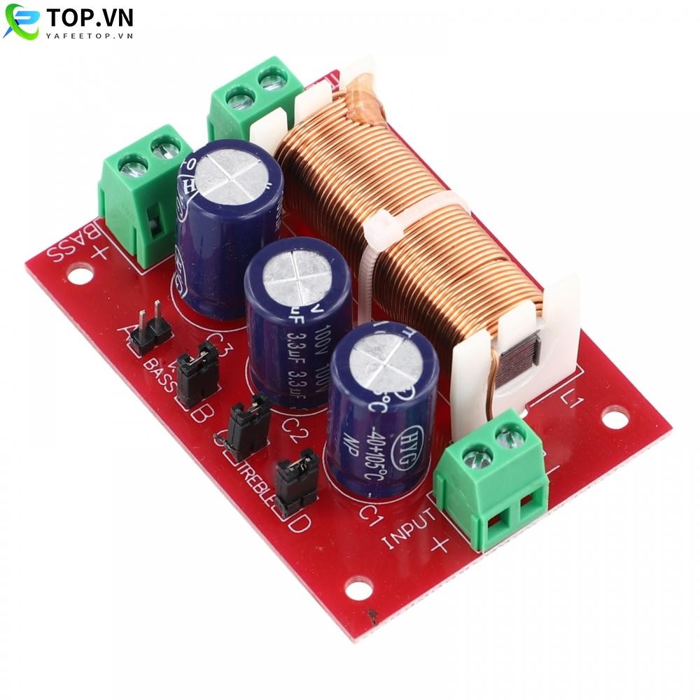 Speaker Crossover Impedance Copper Frequency Divider Filter Audio Adjustment