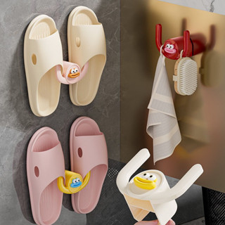  ✨️✨️Móc Treo Đồ Dán Tường Hoạt Hình Miệng Rộng Nhà Tắm Nhà Bếp Đa Năng- Móc Treo Giày Dép Dán Tường Đa Năng 
