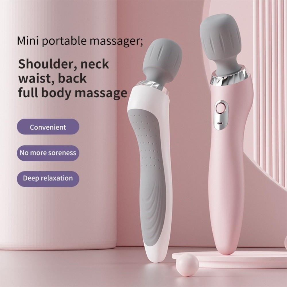 Gậy massage TPWGF65, Búa massage điện cầm tay rung, Máy mát xa toàn thân Mini chống nước có thể sạc lại sáng tạo