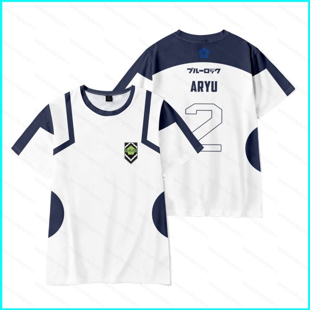Áo thun cosplay anime GN Blue Lock của nhân vật Bachira Meguru và Seishiro Nagi