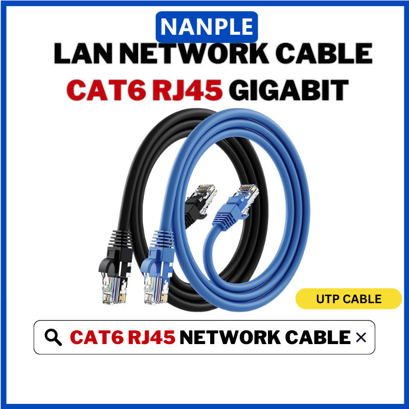 NANPLE HIKVISION DVR sang Modem Cáp mạng LAN Cáp Internet CAT6 RJ45 Gigabit Ethernet cho Modem Route