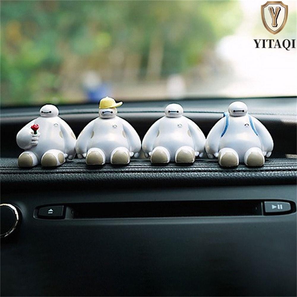 YITAQI Baymax Robot Hình, Đồ Chơi Mô Hình Big White Big Hero Doll, Đồ Chơi Trẻ Em Thủ Công Nhựa Hoạt