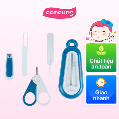 Bộ dụng cụ chăm sóc móng BeBéar (Xanh, BHZ101)