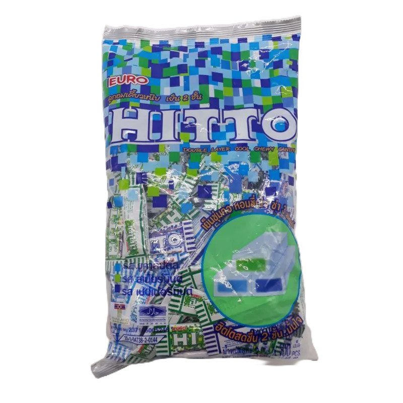 Kẹo Hitto Thái Lan bịch 100 viên túi 300g hahanshop