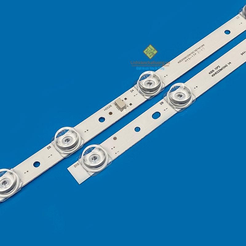 Bộ LED tivi TCL 40S6500/ 40P65/ 40D3000/ 40S6800 (2 thanh N4)- Điện tử Phương Huy -