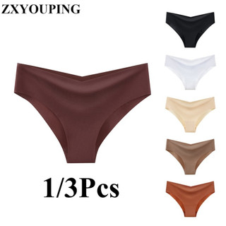 Zxyouping 1 / 3 Quần Lót Giữa Eo Hình Chữ V Cho Nữ Liền Mạch Quần Thoải Mái Thoáng Khí Quần Lót Vô Hình