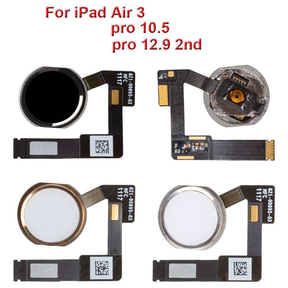 Nút Home Có Cáp Mềm Cho iPad Pro 10.5 12.9 2nd Air 3 A1701 A1709 A1852 AA670 A1671 A1821 A2123 Nút H