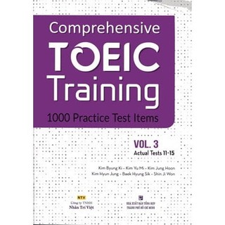 Sách - Comprehensive Toeic Training 1000 Practice Test Items - Kèm CD