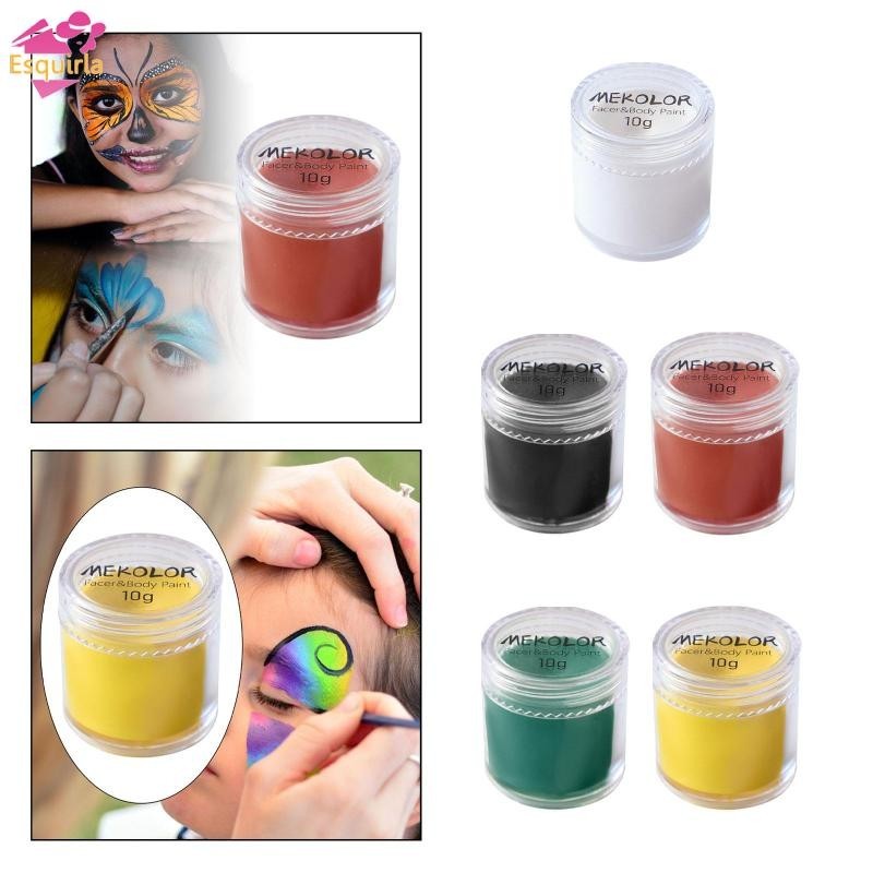 Esquirla Face Body Paint, Face Paint Pigment Cosplay, Sơn cơ thể hòa tan trong nước, Đồ dùng vẽ tran