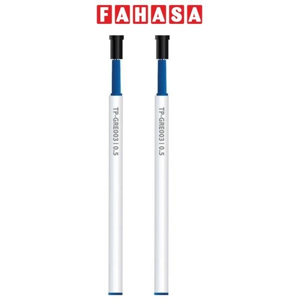 Vỉ 2 Ruột Bút Gel Xóa Được Thiên Long Điểm 10 TP-GRE003