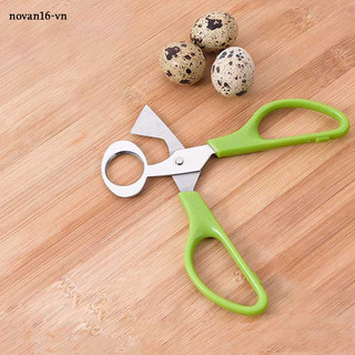 Unewtyu kéo trứng thép không gỉ chim cút trứng kéo dụng cụ mở trứng lưỡi cắt sáng tạo bộ dụng cụ dành cho phụ kiện nhà bếp vn
