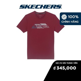 Skechers Nam Áo Thun Tay Ngắn Recharge Collection Performance - SP123M028-RHRD (June_Live)