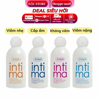 Dung dịch vệ sinh phụ nữ intima ziaja 200ml/500ml