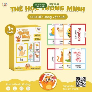 thẻ Flashcard chủ đề cho bé khổ a7