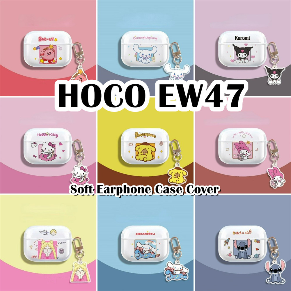 [Còn hàng] Dành cho vỏ HOCO EW47 Vỏ tai nghe Vỏ silicon mềm phong cách hoạt hình ngọt ngào