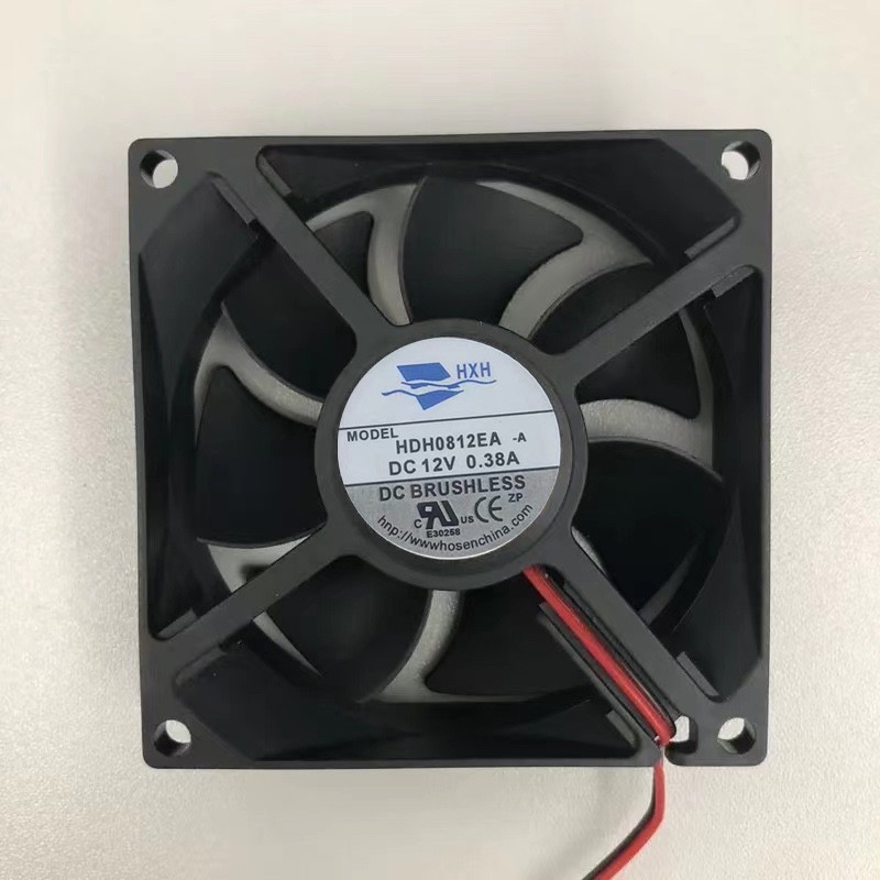 HXH HXH HDH0812EA-A 12V 0.38 A 8025 8CM Quạt Làm Mát Âm Lượng Không Khí Cao