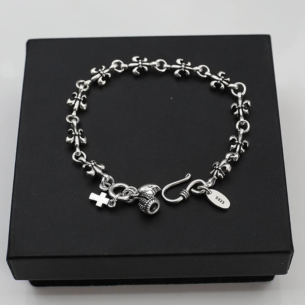 Chrome Hearts  Vòng tay/ Vòng tay neo khâu đa nguyên tố bạc 925