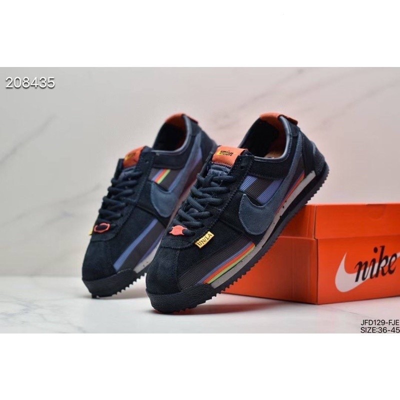 Union x Nike Cortez đen cao cấp