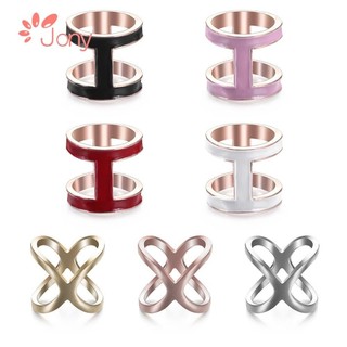 Kẹp khăn jy1 thanh lịch hình chữ thập x hình dạng hợp kim kẹp khăn quàng cổ