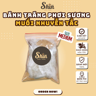 Bánh Tráng Shin Muối Nhuyễn Phơi Sương Tắc ZIP M