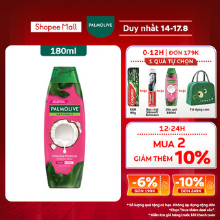 Dầu gội Palmolive kèm xả 2-trong-1 chiết xuất thiên nhiên 180ml