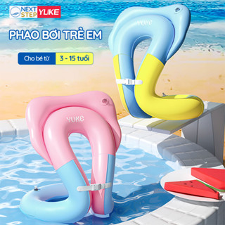 Phao bơi trẻ em YUKE cho bé 3–15 tuổi – Thiết kế nâng đầu hỗ trợ chống lật, chất liệu êm nhẹ an toàn