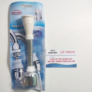 Đầu vòi xịt nước tăng áp cho vòi bồn rửa bát - đầu nối rửa bát tăng áp xoay 360 độ - đầu nối cao su