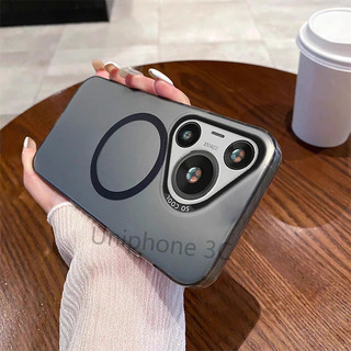 Ốp điện thoại từ tính sang trọng HUAWEI P70 Pro ART Ốp lưng cứng mờ acrylic dày chống sốc vỏ chống rơi