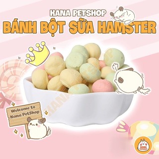 Bánh Bột Sữa Ăn Dặm Hamster 🐹FREESHIP🐹 Bánh Quy Mài Răng Macaron Cookie Bi , Thức ăn Hamster ...
