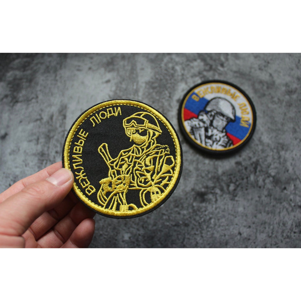 Patch vải huy hiệu Nga dán quần áo_ba lô_retro