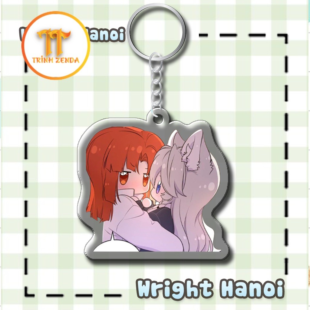 Móc khóa GL My Food Seems To Be Very Cute Đồ Ăn Của Ta Trông Thật Đáng Yêu Qùa Tặng, Đồ Để Bàn  - ze