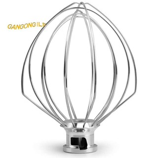 Máy đánh trứng bằng thép không gỉ 5K452WW cho máy nhà bếp KitchenAid 5KSM90-5KSM185