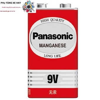 Pin panasonic 9v 🍁6F22DT/1S- [BẢO HÀNH 1 NĂM]