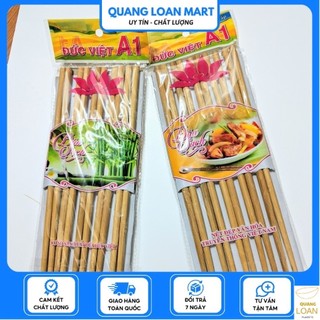 Vỉ 10 đôi đũa tre kháng khuẩn (LOẠI ĐŨA TRE)