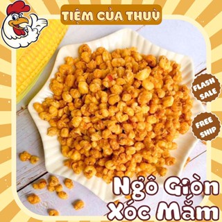 500G Ngô Sấy Giòn Xóc Mắm Cay, Ngô Giòn Xóc Mắm, Ngô Cay, đồ ăn vặt, Tiệm ăn vặt Thuỳ Bùi