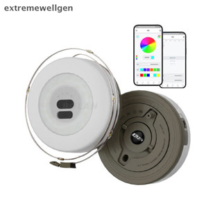 [Extremewellgen] 1-Pack Đèn dây cắm trại có đèn, Đèn treo LED chống nước có thể sạc lại 32,8FT cho lều bạt cắm trại ngoài trời Trang trí tiệc sân vườn LLF