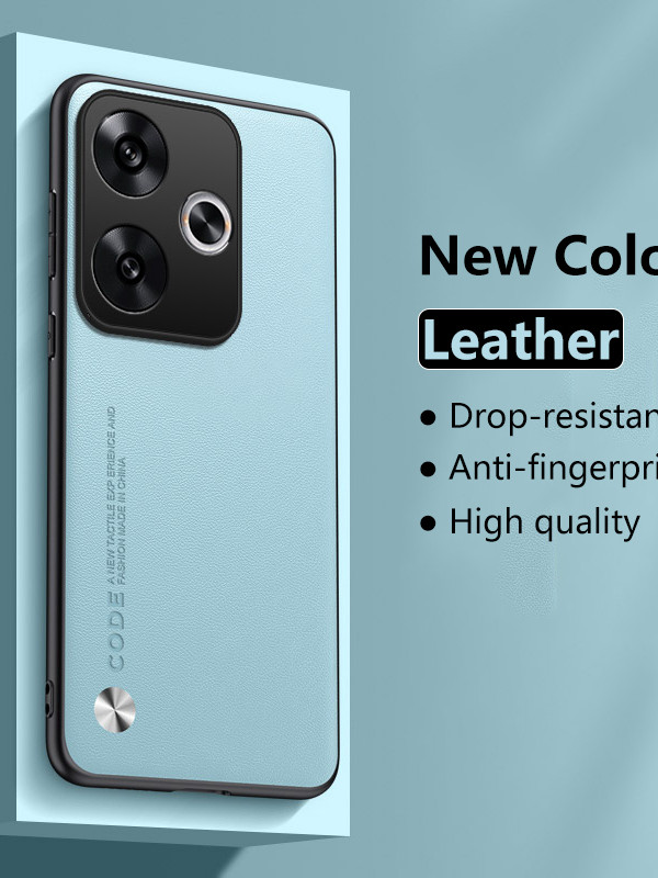 [SS originality]
 Leather Casing for Xiaomi Redmi Turbo 3 Turbo3 Phone Case Luxury Carbon Fiber Fro