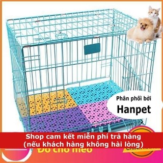  HN- Lót sàn chó chống lọt chân Miếng nhựa lót khay vệ sinh lót chuồng mèo lót sàn xe 