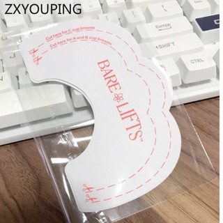 Zxyouping 10 Cặp Silicone Núm Vú Áo Ngực Dính Băng Chống Chảy xệ Miếng Lót Ngực