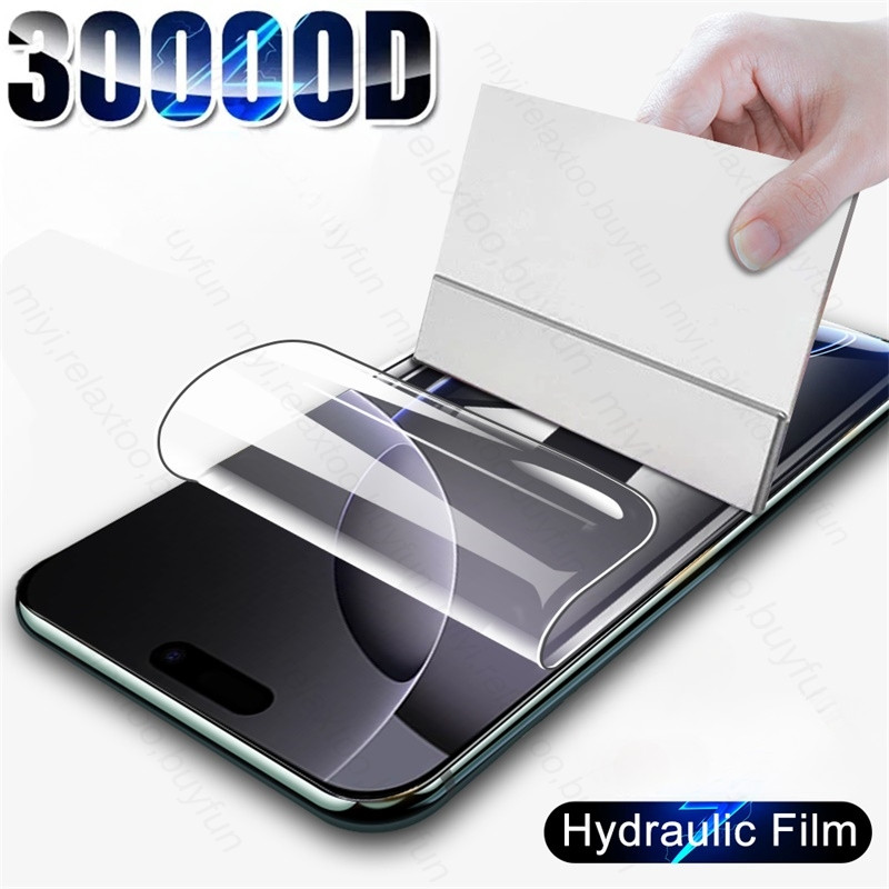 Phim Hydrogel Mềm Cho IPhone 16 Pro MAX 14 15 Plus Bảo Vệ Màn Hình Trên IPhone16 15 14 13 12 Mini 11