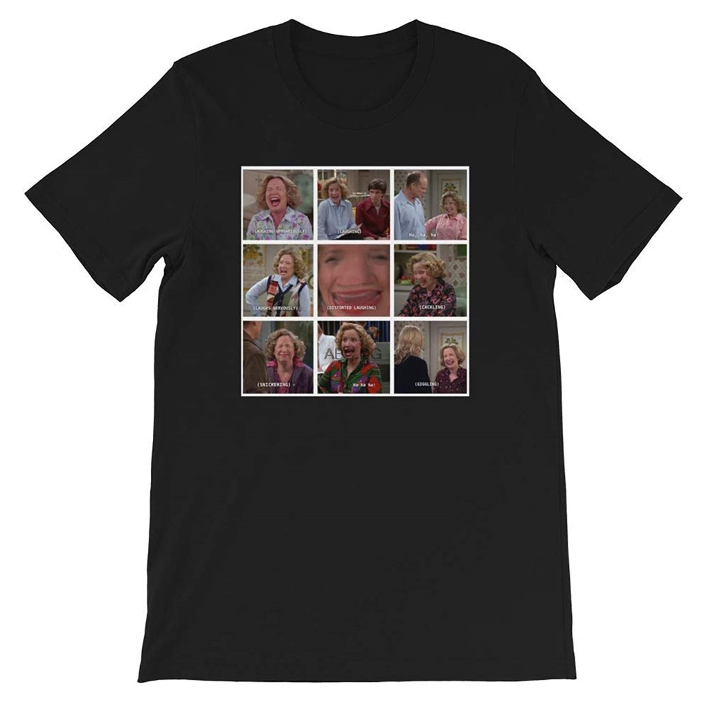 That '70s Show Fun Kitty Forman Cười Collage Cho Nam Nữ Áo Sơ Mi Bé Gái Unisex Áo Thun Áo