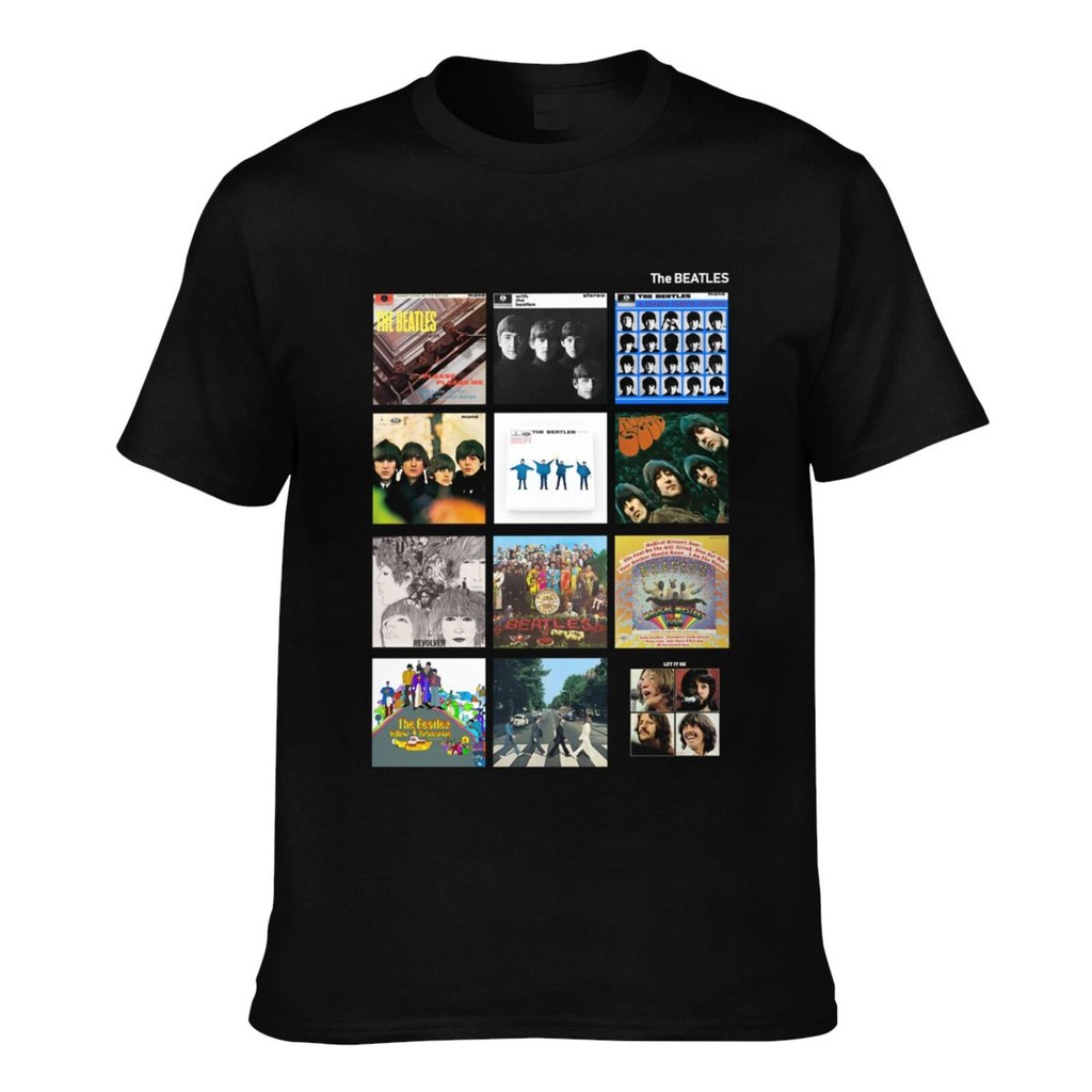 Album The Beatles Rock John Lennon Paul Mccartney George Harrison Áo thun nam thời trang